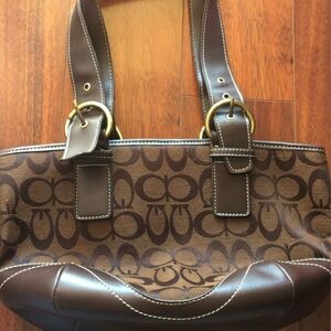 Brown Designer Tote Bag